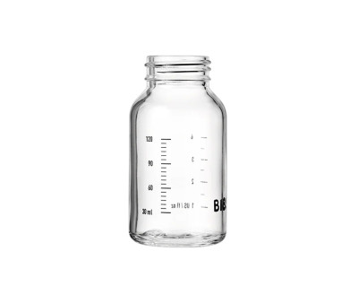 Corpo de garrafa de vidro de 120 ml