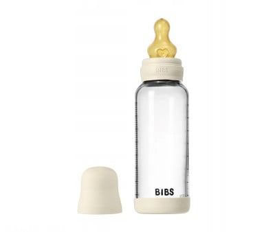 Biberon en Verre BIBS Ivory 240 ml