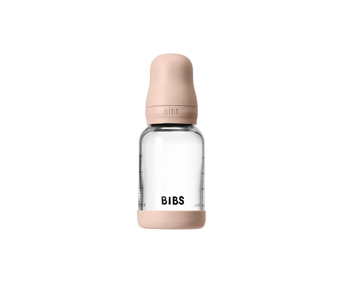 Biberão vidro BIBS Blush 120ml