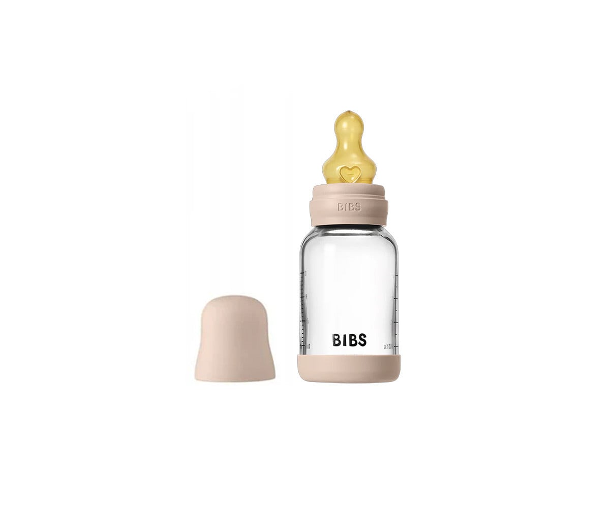 Biberão vidro BIBS Blush 120ml