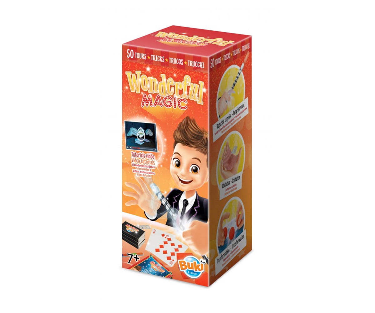Conjunto mágico para crianças Magic Box 50 Wonderful Tricks