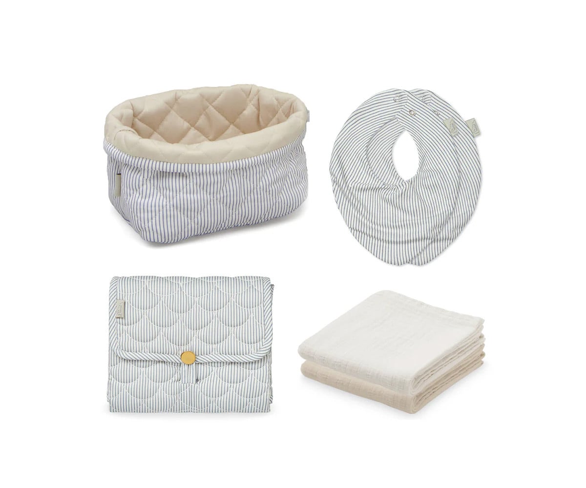 Kit de Cuidado del Bebé Stripes Blue