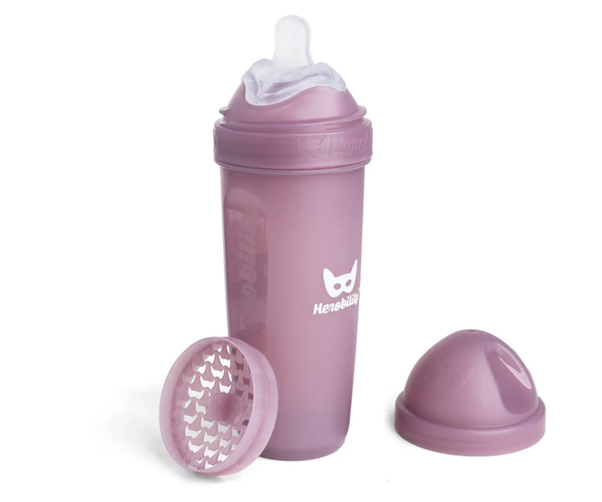 Biberon Anti-Colique  Herobility Haw Rose 340 ml