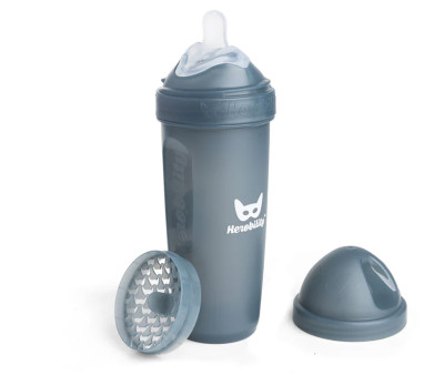 Biberon Anticolica Herobility 340ml Iron Blue
