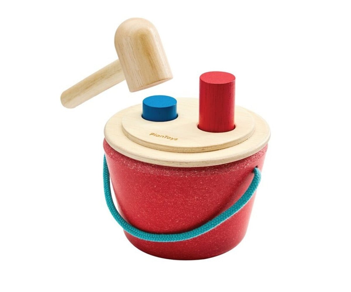 Balde de pesca Montessori Formas