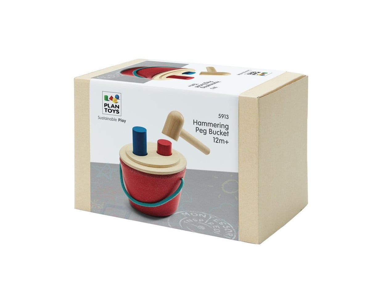 Balde de pesca Montessori Formas
