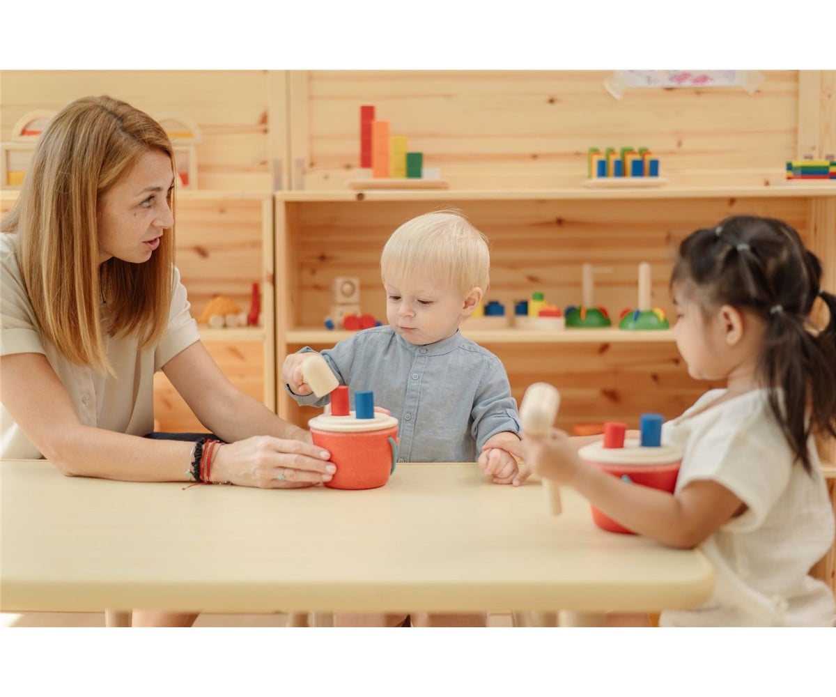 Balde de pesca Montessori Formas
