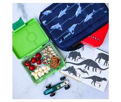 Yumbox Snack Shark Green