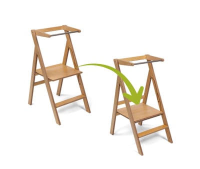 Torre de aprendizagem Step'n'Fold Grey