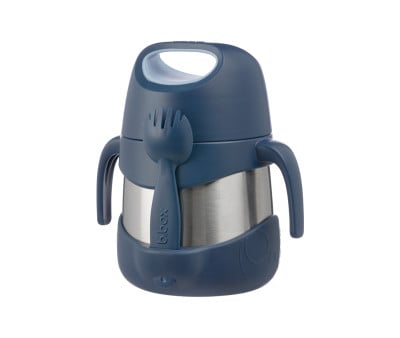 Térmico Sólidos com colher/garfo Midnight  335 ml 