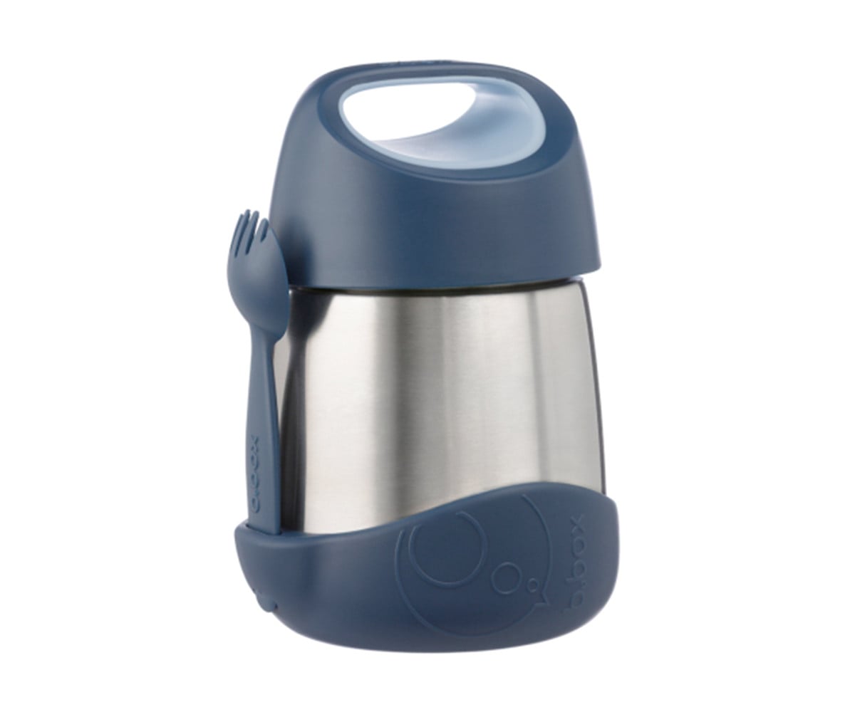 Térmico Sólidos com colher/garfo Midnight  335 ml