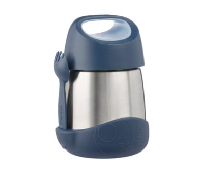 Térmico Sólidos com colher/garfo Midnight  335 ml