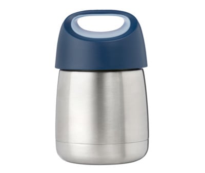 Térmico Sólidos com colher/garfo Midnight  335 ml