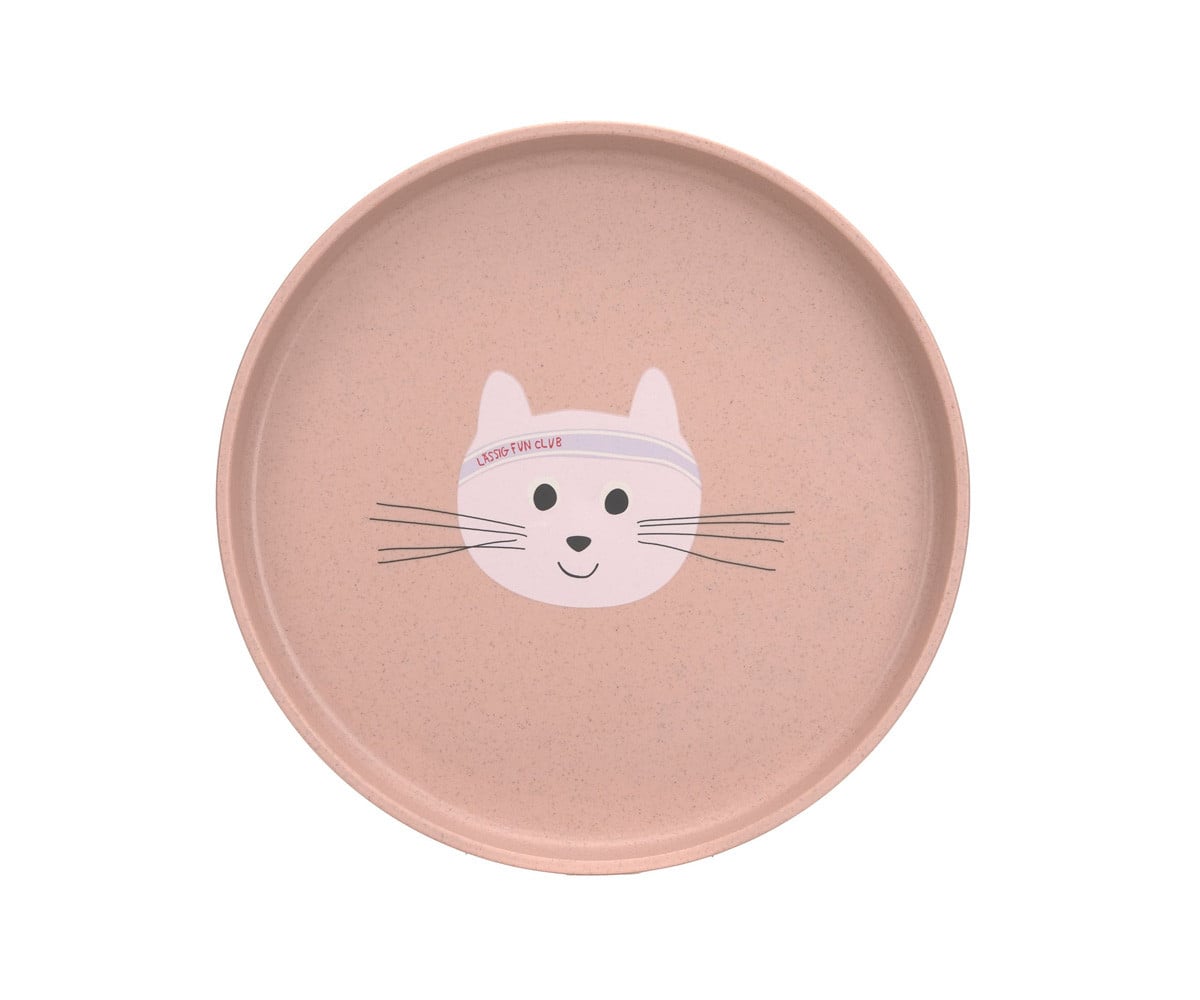 Prato antiderrapante Eco Tiny Team Cat
