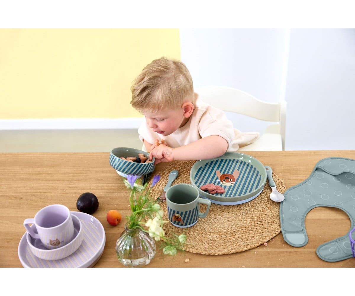 Ensemble de 3 Couverts Tiny Team Dog