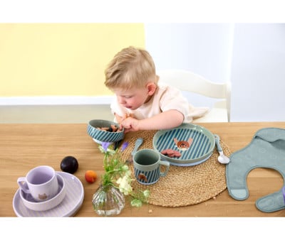 Ensemble de 3 Couverts Tiny Team Dog
