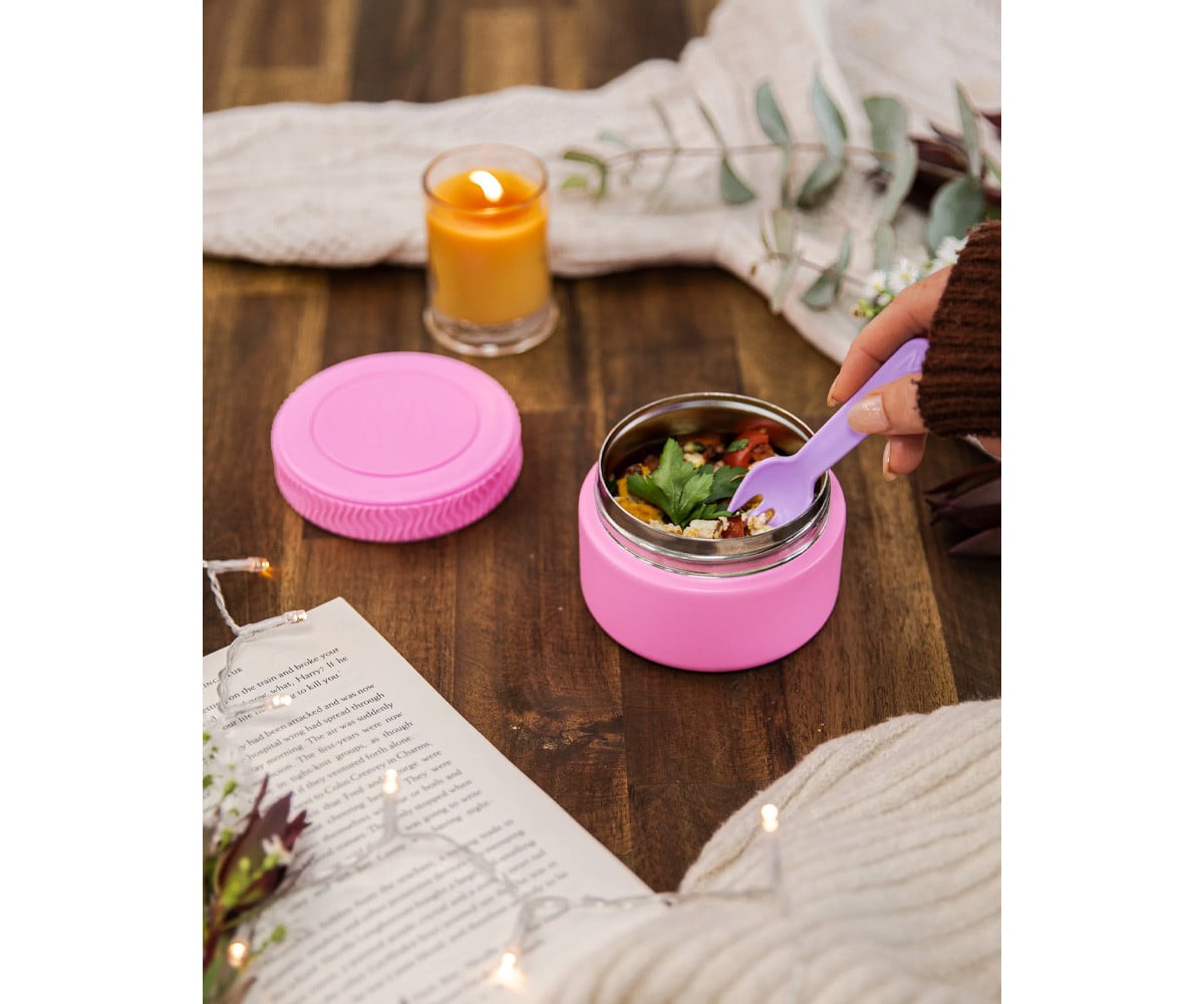 Mini Pot Isotherme pour Solides Pink Floss 200 ml