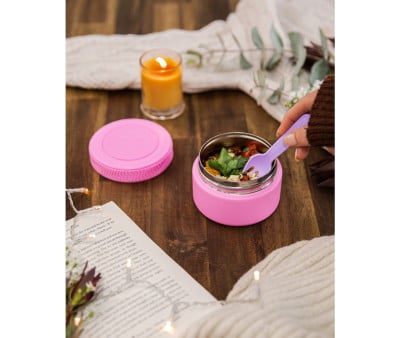 Mini Pot Isotherme pour Solides Pink Floss 200 ml