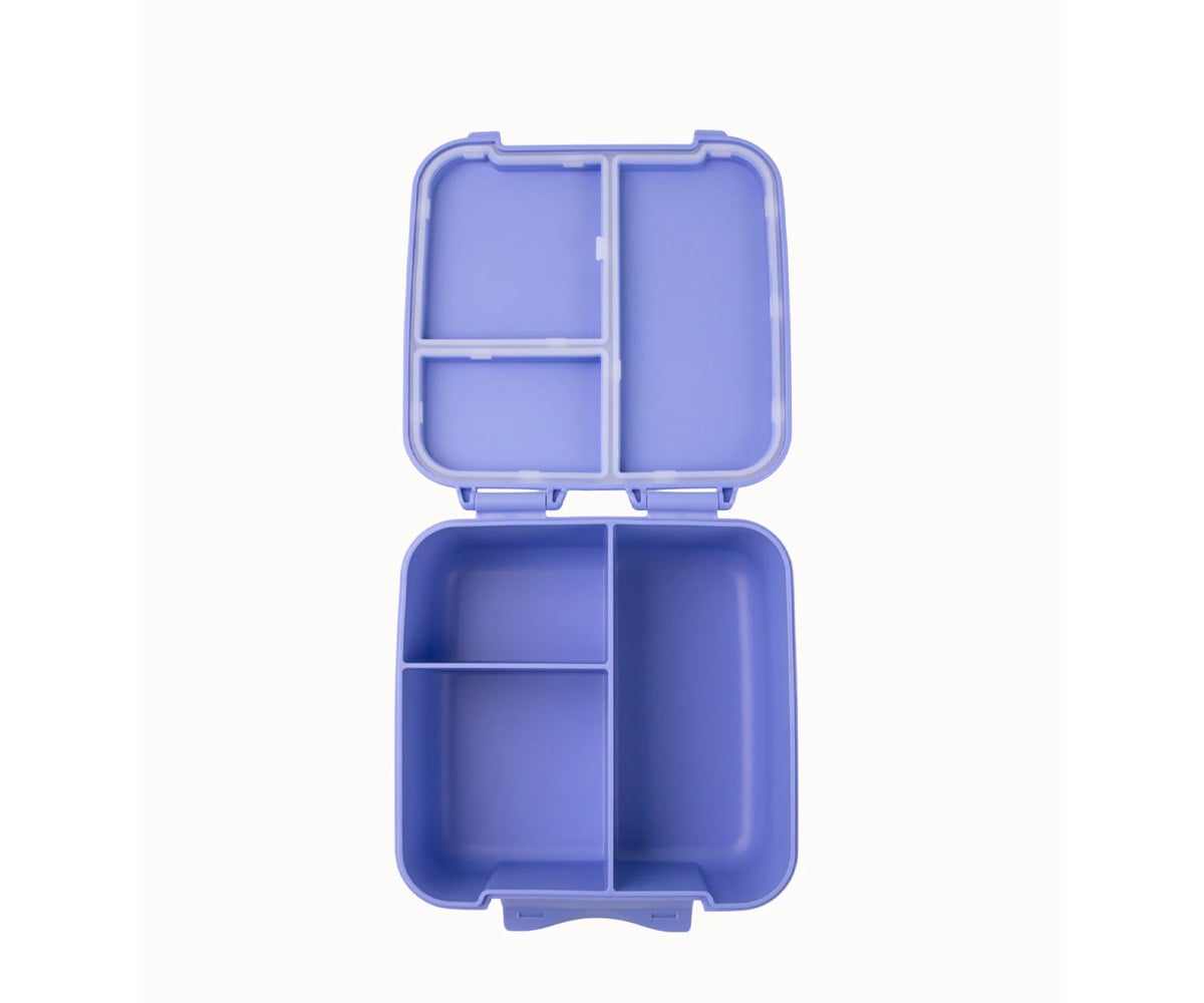 Caja de Almuerzo Bite Blue Splash 3 Compartimentos