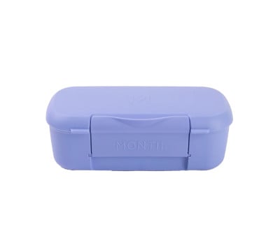 Caja de Almuerzo Snack Montiico Blue Splash 2 Compartimentos