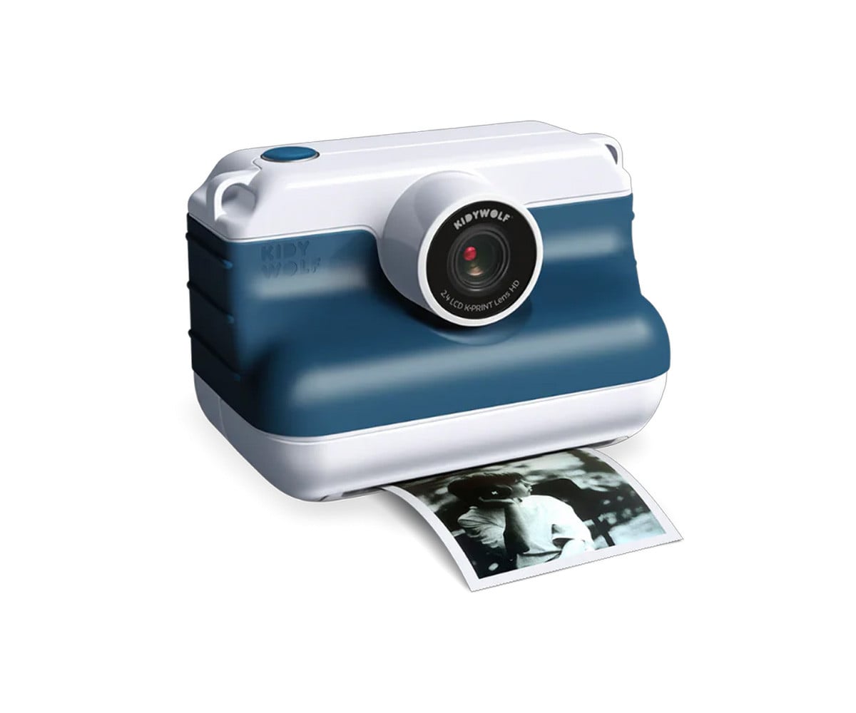 Câmera de impressão térmica K-Print Blue para crianças