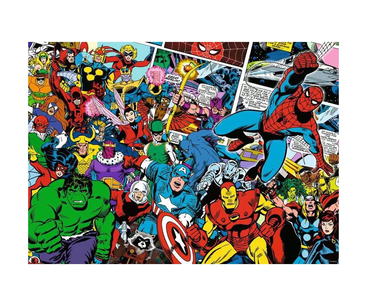 Quebra-cabeça Marvel Challenge 1000 peças