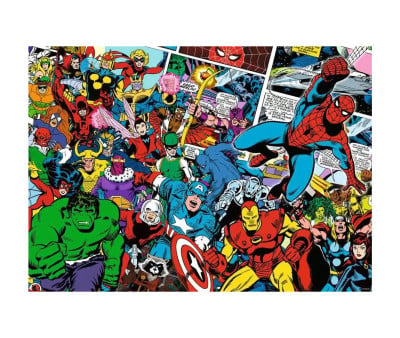 Quebra-cabeça Marvel Challenge 1000 peças
