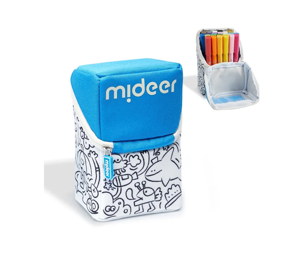 24 Pennarelli Acrilici Punta Pennello con Astuccio Doodle
