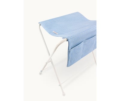 Table à Langer pour Poupées Vichy Bleu