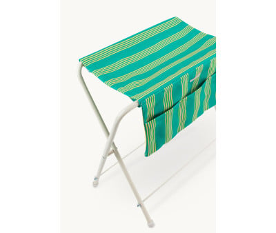 Table à Langer pour Poupées Rayures Vertes