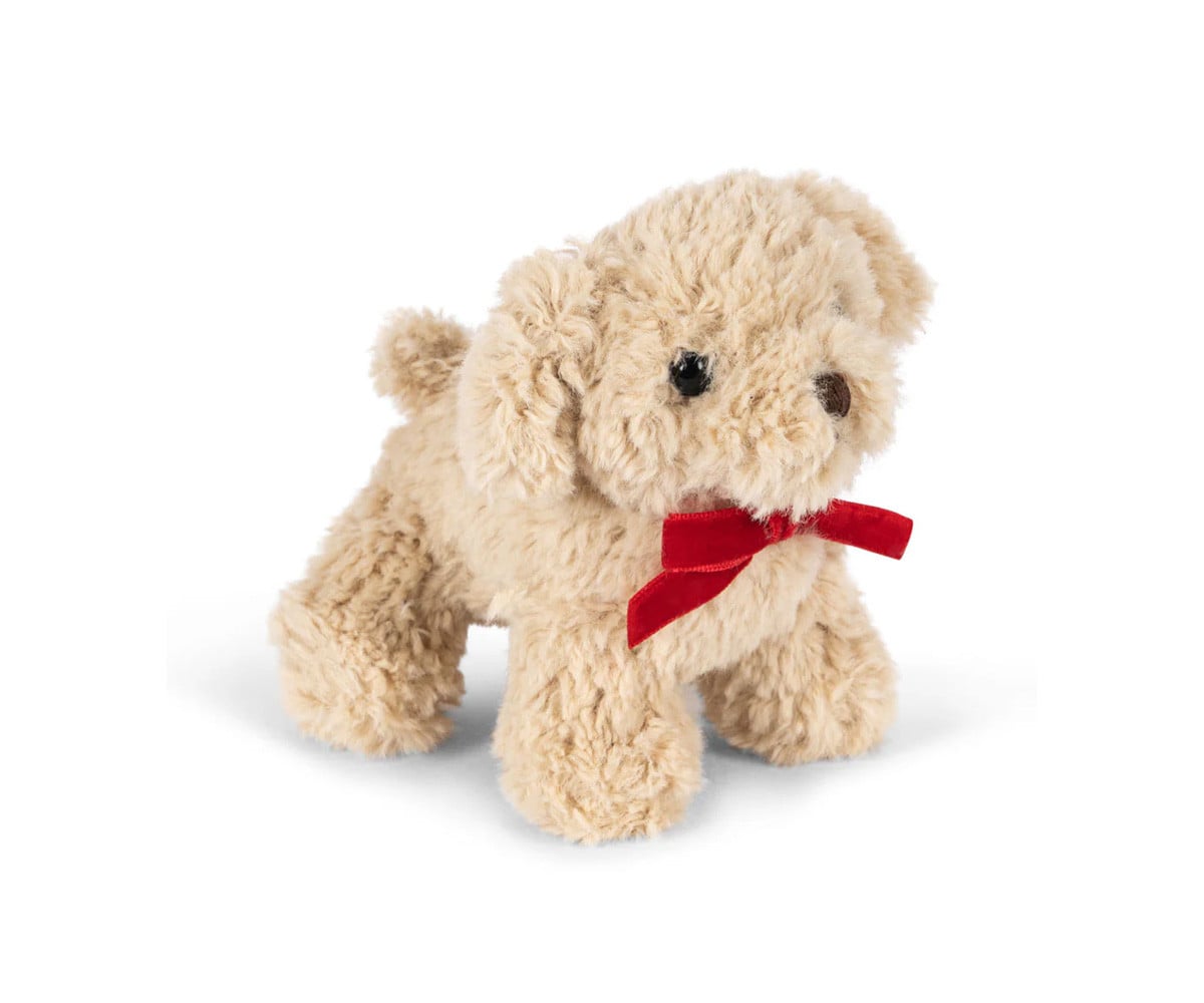 Baby Animals Beige Dog Mini Plush