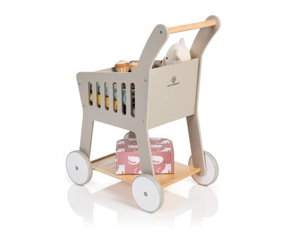 Carrito de la Compra Rubus Gris/Natural