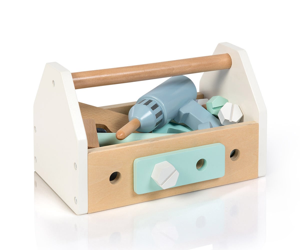 Bancada de trabalho infantil Fagus Grey/Natural