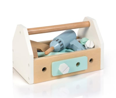 Bancada de trabalho infantil Fagus Grey/Natural
