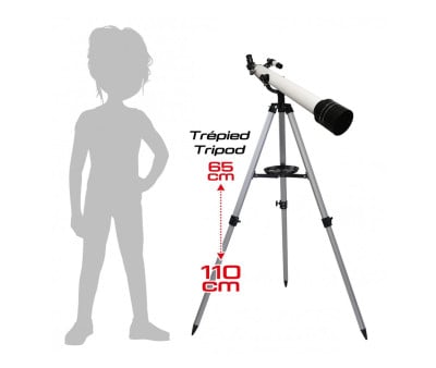 Telescópio com 40 atividades