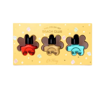 Set de Esmalte de Uñas Oh Flossy Beach Club