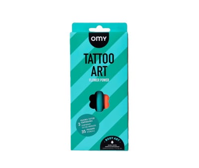 Tatuajes Temporales Art Flower Power