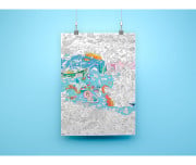 Poster XL Omy Ocean Para Colorear 100x70Cm.