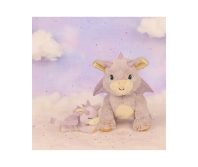 Peluche Articulado Dinkum Dragon Flare Lavender