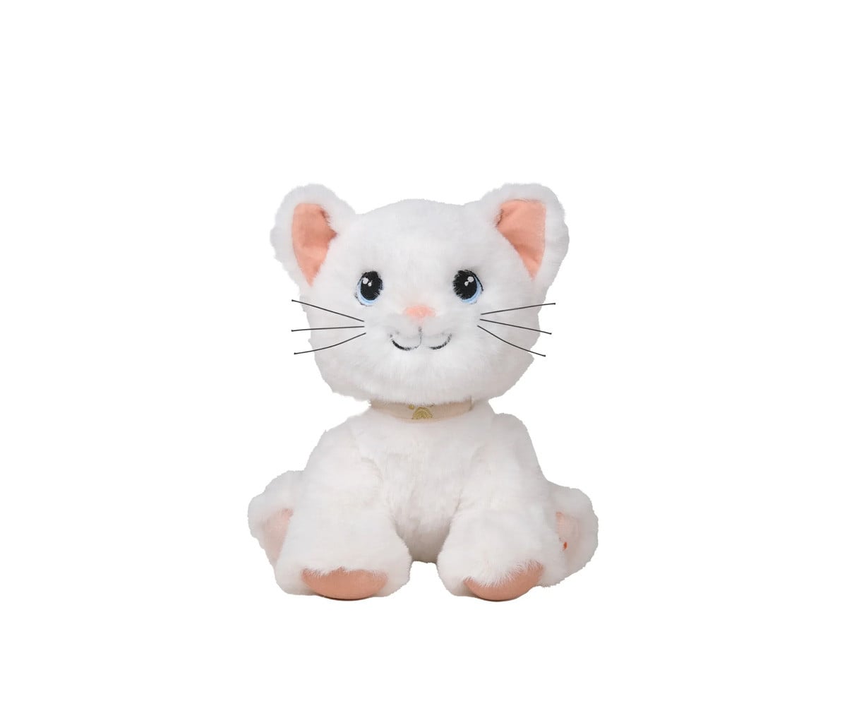 Peluche Articulado Dinkum Cat Lux White