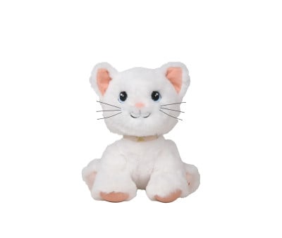 Peluche Articulado Dinkum Cat Lux White