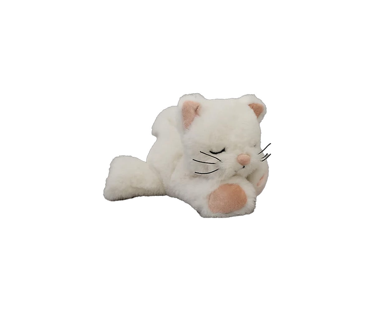Peluche Binky Kitten Kiki White