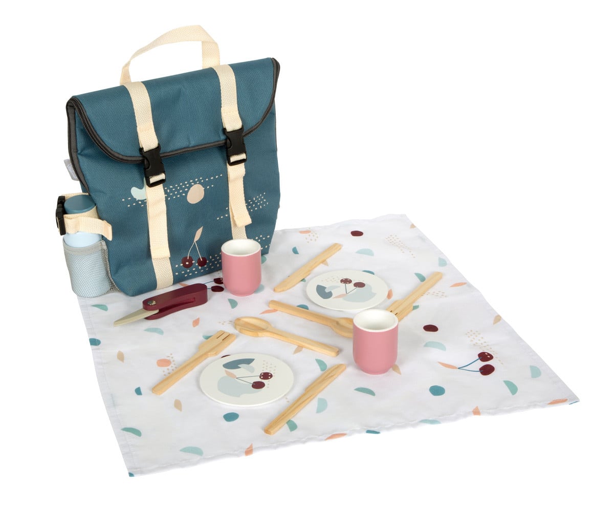 Mochila de piquenique saborosa