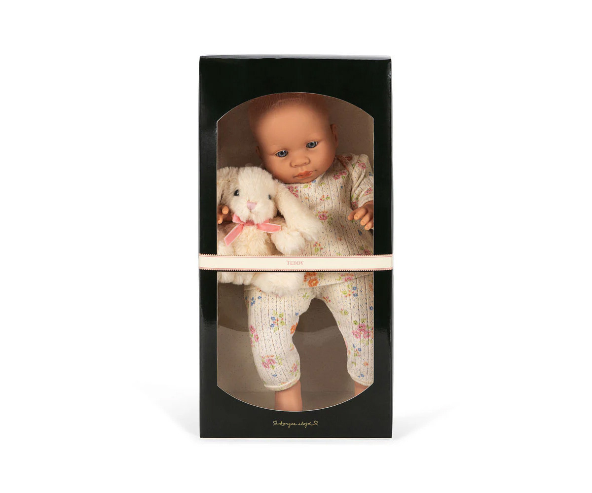 Boneca de pelúcia com coelhinho de pelúcia Nonoka 34cm