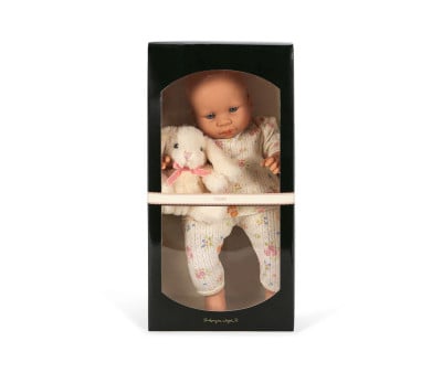 Boneca de pelúcia com coelhinho de pelúcia Nonoka 34cm