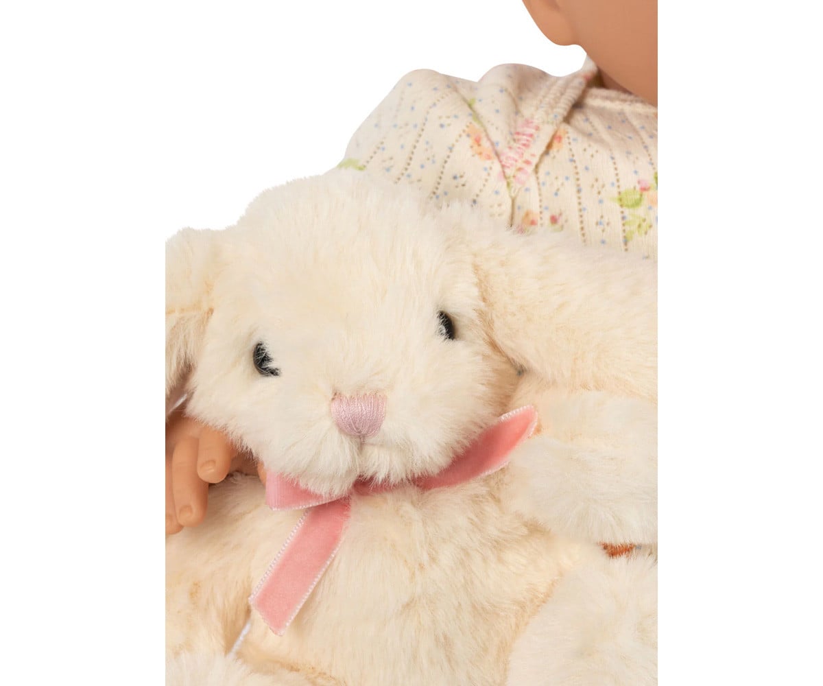 Boneca de pelúcia com coelhinho de pelúcia Nonoka 34cm