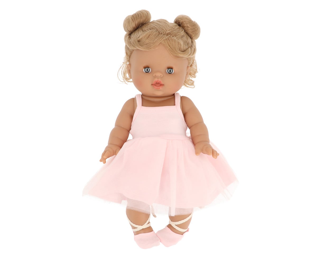 Bambola Gordis Minikane Luisa con Tutu Rosella e Scarpette da Ballo Rosa