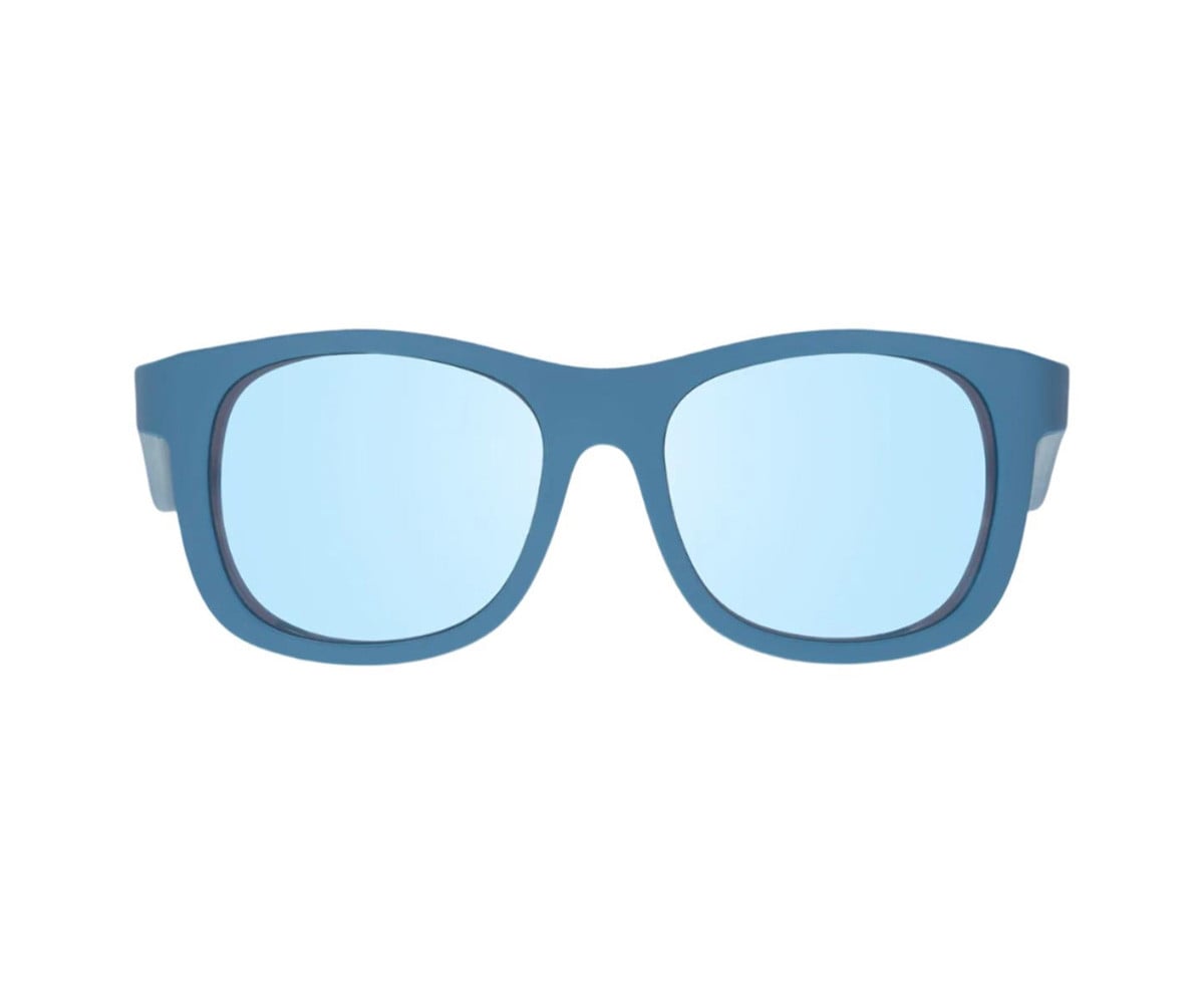 Óculos de sol flexíveis (+6 anos) Lentes polarizadas Navigator, azul meia-noite, azul claro, espelha