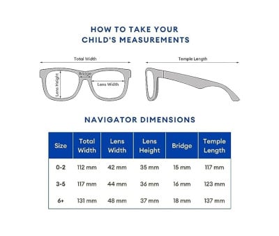 Gafas de Sol Flexibles Navigators (+6 años) Good As Blue Smoke Lenses