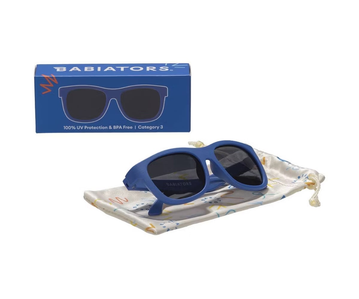 Óculos de sol flexíveis Navigators (3-5 anos) Good As Blue Smoke Lenses